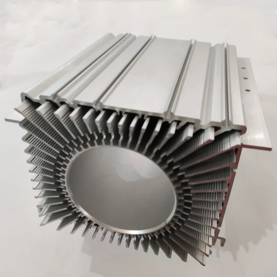 Caja electrónica del alojamiento del motor de extrusión de aluminio de la maquinaria de procesamiento de metales
